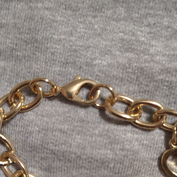 Juicy Couture Gold and Pink Charm Bracelet - Picture 10 of 13